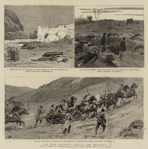A guerra entre Servia e Bulgária